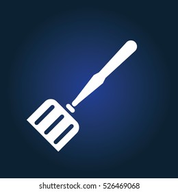 Spatula icon illustration isolated vector sign symbol