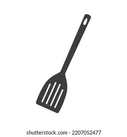 Spatula icon isolated. Kitchen utensils. Cooking appliance. Flat vector illustration.