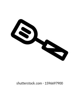 spatula icon isolated sign symbol vector illustration - high quality black style vector icons
