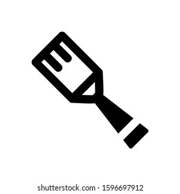 spatula icon isolated sign symbol vector illustration - high quality black style vector icons
