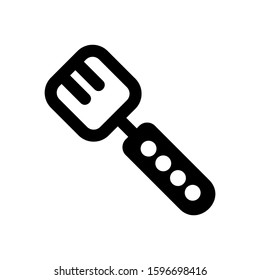 spatula icon isolated sign symbol vector illustration - high quality black style vector icons
