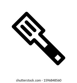 spatula icon isolated sign symbol vector illustration - high quality black style vector icons

