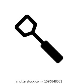 spatula icon isolated sign symbol vector illustration - high quality black style vector icons

