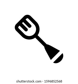spatula icon isolated sign symbol vector illustration - high quality black style vector icons
