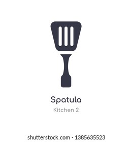 spatula icon. isolated spatula icon vector illustration from kitchen 2 collection. editable sing symbol can be use for web site and mobile app
