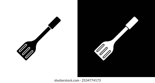 spatula icon linear logo isolated