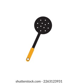 Spatula icon logo free vector