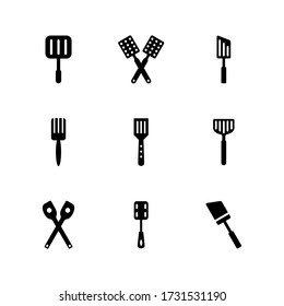 spatula  icon or logo isolated sign symbol vector illustration - Collection of high quality black style vector icons
