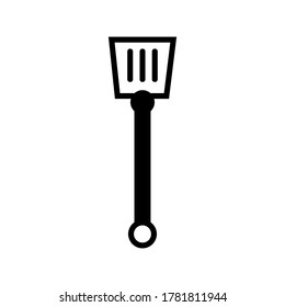 Spatula icon or logo isolated sign symbol vector illustration - high quality black style vector icons
