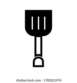 Spatula icon or logo isolated sign symbol vector illustration - high quality black style vector icons
