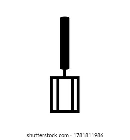 Spatula icon or logo isolated sign symbol vector illustration - high quality black style vector icons
