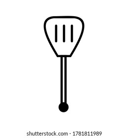 Spatula icon or logo isolated sign symbol vector illustration - high quality black style vector icons
