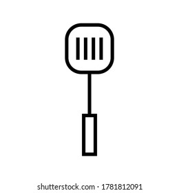 Spatula icon or logo isolated sign symbol vector illustration - high quality black style vector icons
