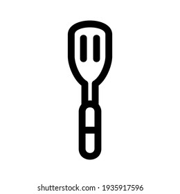 spatula icon or logo isolated sign symbol vector illustration - high quality black style vector icons
