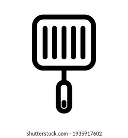 spatula icon or logo isolated sign symbol vector illustration - high quality black style vector icons
