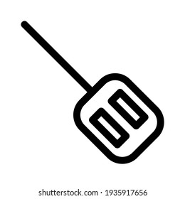 spatula icon or logo isolated sign symbol vector illustration - high quality black style vector icons
