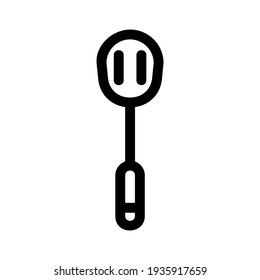 spatula icon or logo isolated sign symbol vector illustration - high quality black style vector icons
