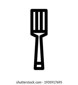 spatula icon or logo isolated sign symbol vector illustration - high quality black style vector icons
