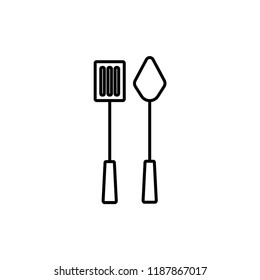 spatula icon outline