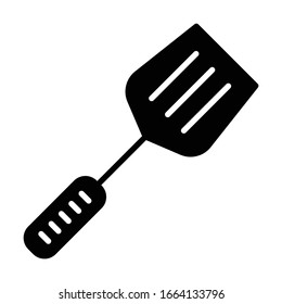 Spatula Icon Restaurant Küche Set Vektorillustration