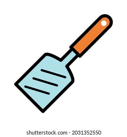 Spatula icon Royalty free vector design illustration