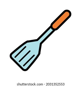 Spatula icon Royalty free vector design illustration