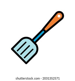 Spatula icon Royalty free vector design illustration