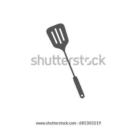 Spatula icon. Spatula tool icon. 