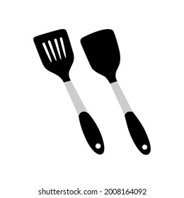 Spatula icon in trendy flat design