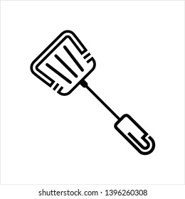 Spatula Icon, Spatula Vector Art Illustration