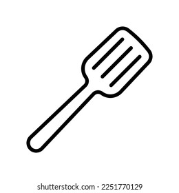 spatula icon vector design template in white background
