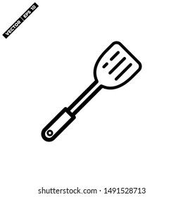spatula icon vector flat style
