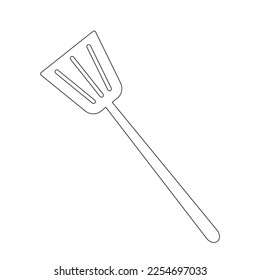 diseño de ilustración vectorial de icono de espátula