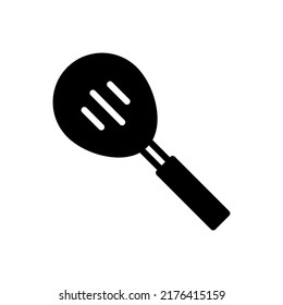 spatula icon vector illustration logo template for many purpose. Isolated on white background. glyph style.