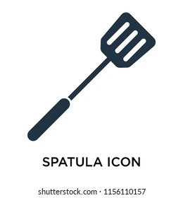 Spatula icon vector isolated on white background, Spatula transparent sign