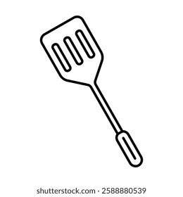 spatula icon Vector logo set flat