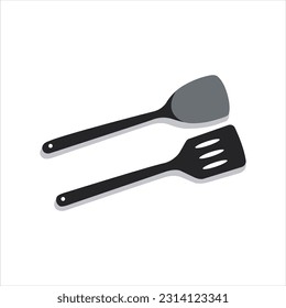 Spatula-Symbol-Vektorgrafik.  Ideal für Symbol, Logo, Vorlage usw. Vektorgrafik