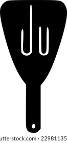 spatula icon vector symbol design illustration