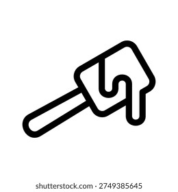 Spatula Icon Vector Symbol Design Illustration