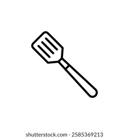 spatula iconVector illustration in black