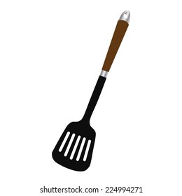 Spatula isolated, cutlery