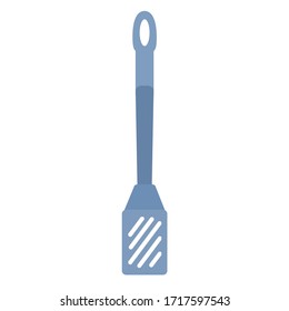 Spatula isolated on a white background. Vector illustration in flat style. Kitchen utensils.