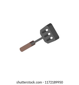 Spatula isometric left top view 3D icon