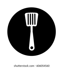 spatula kitchen cutlery isolated icon vector illustration design
