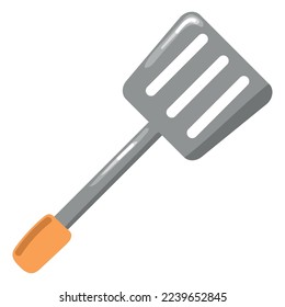 spatula kitchen flat icon isolated