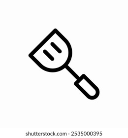 spatula kitchen icon sign vector