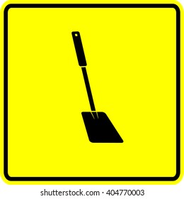 spatula kitchen tool sign