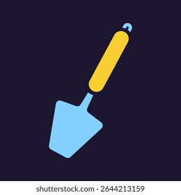 Espátula. Ícone de utensílio. Vetor de cor utensílio de cozinha e ferramenta. Ilustração de talheres