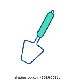 Espátula. Ícone de utensílio. Linha vetor utensílio de cozinha e ferramenta. Ilustração de talheres