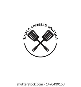 Spatula logo design vector template